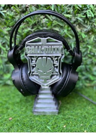 Call Of Duty Temalı Kulaklık Standı 3d Baskı