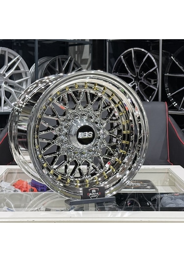 16 İnç 4x100 Bbs Rs2 Krom Ön:9 Arka:10 Jant Takımı 4adet