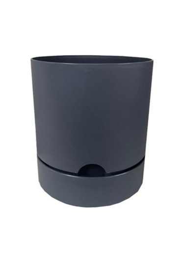 Polıwork Saksı Begonya 25 Cm Antrasit