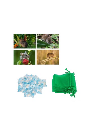 Geeksen Doğal Esanslı Fare Kovucu Toplar - Ev, Bahçe Ve Araçlar İçin Güvenli 72g 20 Adet