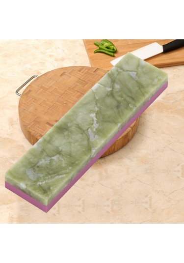 Wezone 3000/10000 Tane İki Yönlü Elmas Taşlı Zımpara Taşı - Mutfak Aletleri, Makaslar Ve Bıçaklar İçin Hassas Zımparalama - 100x25x10mm Yeşil