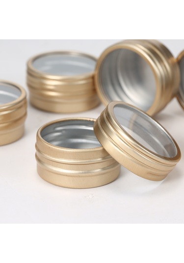 Hangfox Altın Alüminyum Manikür Taşlı Aksesuar Depolama Kutusu - 35 Parça Bölmeli, Su Geçirmez, Sağlam Ve Temizliği Kolay