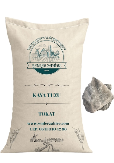 Doğal Kaya Tuzu Katkısız Ve Saf - 10 Kg