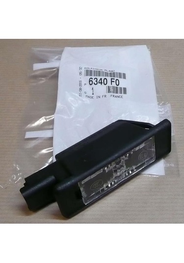 Psa 6340.f0 Plaka Lambası P207-p307-p3008-p301-p508-c-elysee-ds3-ds5 6340.f0