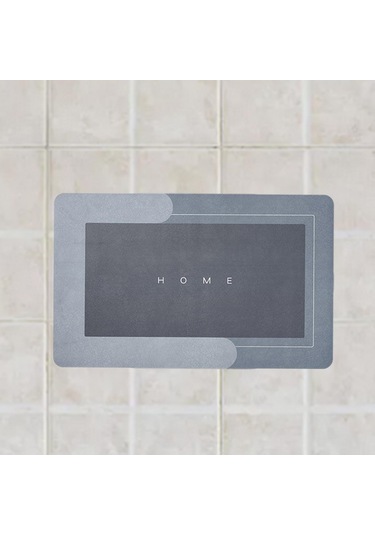 Suntek Kapı Paspası Giriş Çabuk Kuruyan Halı Zemin Mavi 40x60cm Kayıt