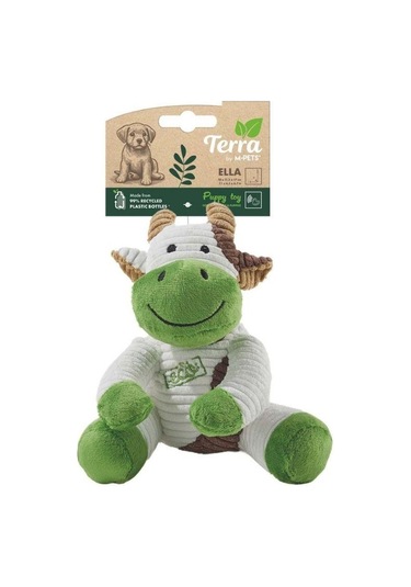 M-pets Terra Eco Ella Peluş Yavru Köpek Oyuncağı 18 Cm