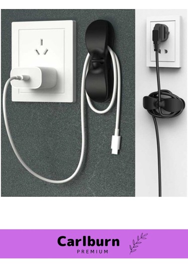 Özel Üretim Bilgisayar Notebook Şarj Kablosu Mutfak Çok Amaçlı Kablo Sarma Düzenleyici 4 Adet