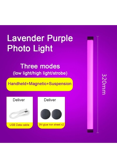 Lyfs Led Işık Çubuğu - Şarj Edilebilir Video Ve Vlog Işığı, Canlı Akış İçinkablosuzsurroundtype-cdistribütör Garantiliyok