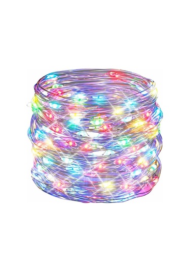 Jms Kongdii Çok Renkli Açık Led Işık 10 M 20 M Uzaktan Kumanda Zamanlama Pil Usb 10m 100 led Çok Renkli
