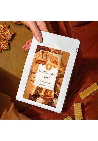 Mim And More Toffee Nut Coffee Aromalı Filtre Kahve 200 G