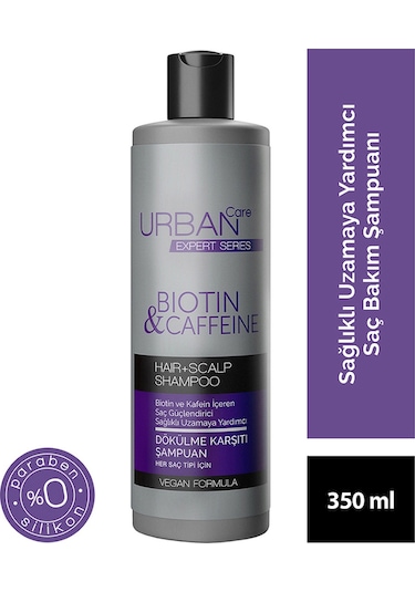 Urban Care Expert Biotin & Kafein Şampuan 3 x 350 ML