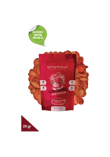 Anamour Natural Çilek Kurusu 25 G