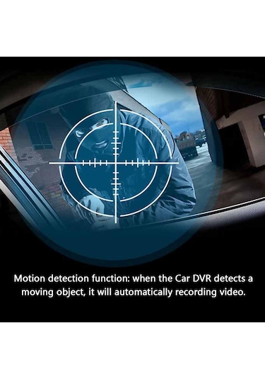 Samdoo "170 Geniş Açılı Çift Lensli Araç Kamerası - 1080p Full Hd Gece Görüşlü Park Modu Desteği"