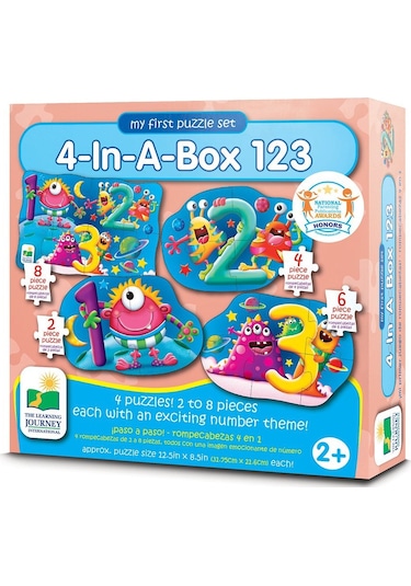 The Learning Journey 4 Puzzle Bir Arada 123