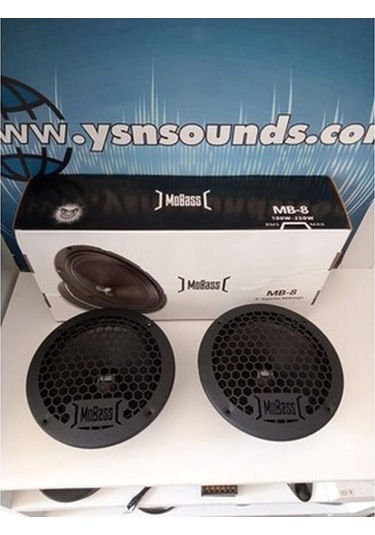 Woodhub 20cm Midrange Mb8 250w 100rms Midrange 20cm - Demir Kapaklı