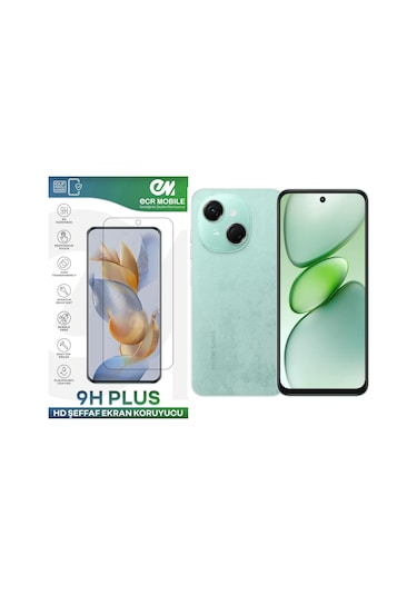 Tecno Spark Go 1 Ekran Koruyucu Esnek Nano Cam Tam Uyumlu Şeffaf