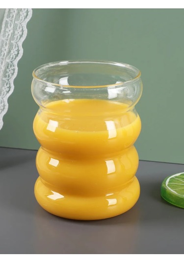 Nesso Kaba Kabar Tabaklı Cam Bardak 243545124 Beyaz