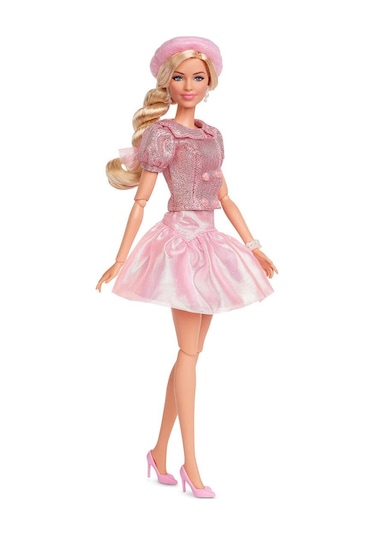 Jbj53 Barbie Movie - Pembe Bereli Barbie