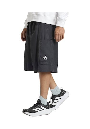 Adidas Adi365 Cheering Erkek Siyah Koşu Şort Jy7446 Siyah
