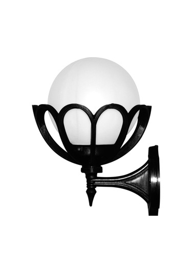 Konsollu Yarım Çiçek Dış Mekan Bahçe Aydınlatma Armatürü 1. Kalite Plastik Full Reyon Diğer