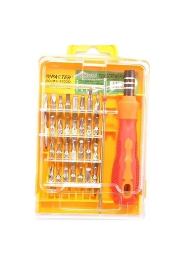 Mini Tornavida Seti 32 Parça Cep Telefonu Pc Tablet Tamir Takımı