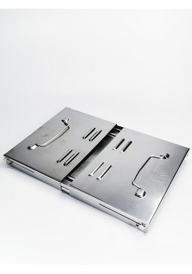 Mizan Krom Katlanabilir Kömürlü Mangal