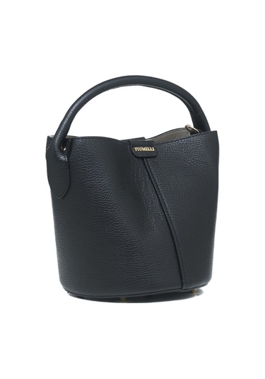 Omuz Çantası Kadın Loana M Piumelli Milano Bag D28 Black Siyah