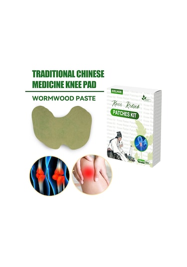 Mufunye Doğal Bileşenli Pelin Otu Diz Yaması - 12 Adet, Çok Amaçlı Kullanım İçin İdeal