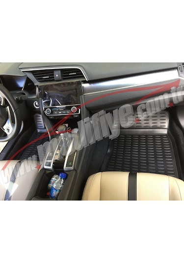 Honda Civic Fc5 Havuzlu 3D Paspas 1.Kalite 2016 2020 Arası