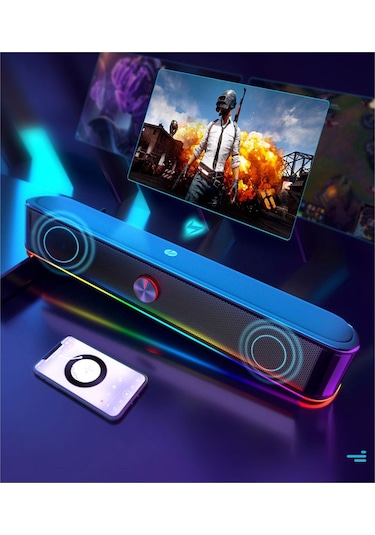 Hp DHE-6003 RGB Kablolu Soundbar Hoparlör Oyuncu