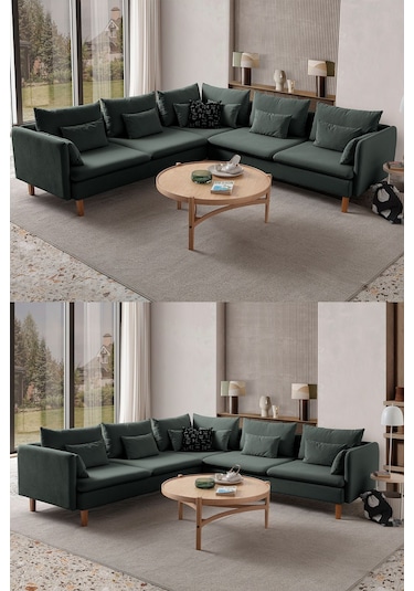 Flexy L Köşe Takımı Yeşil