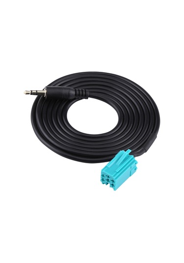 Springsun Renault Aux Mp3 Kablosu - "update List" Radyolar İçin, Pvc + Bakır Çekirdek, 150cm Uzunluk, Dayanıklı, Cd Değiştiriciyle Uyumlu 2005-2011 Modeller