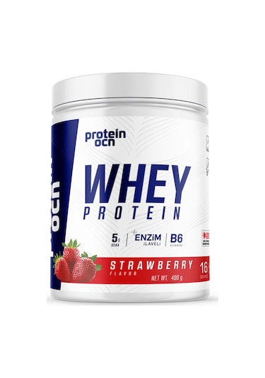 Proteinocean Whey Protein Çilek - 400g - 16 Servis