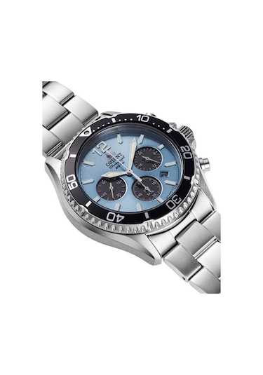 Orient Mako Ra-tx0206l10b Quartz Solar Çelik Gri Safir Cam 20 Atm 43 Mm Erkek Kol Saati Ra-tx0206l10b Gri