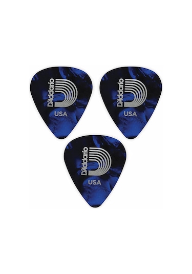1cap6bl Gitar Penası 3 Adet 1 Mm. Heavy Mavi