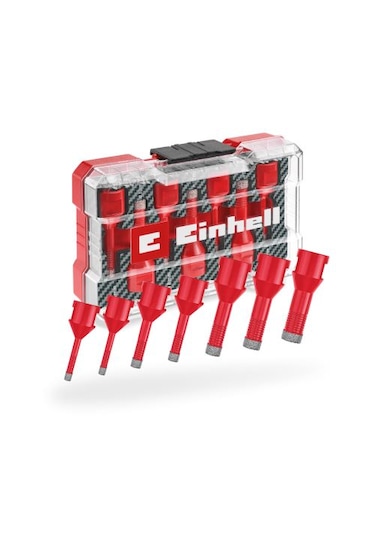 Einhell Taş Delici Uç Seti 7 Parçam-Case Kutu - 49500400