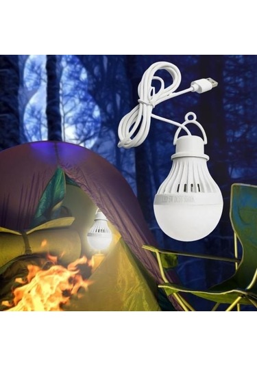 Tak Ve Çalıştır Kamp Ampul Gece Balık Tutma Avcılık Acil Durum Led Işık Taşınabilir Geniş Uygulama 5w Çok Renkli