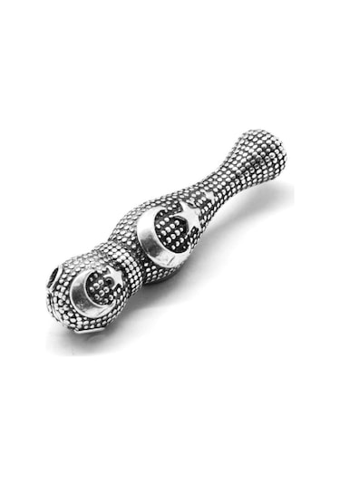 Ayyıldız Motifli 925 Ayar Gümüş İmame N11.3280