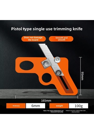 Besthome1 Ahşap Kenar Düzeltici, Eko Tahta Köşe Yuvarlatıcı - Tek Kullanım Fırça Aleti