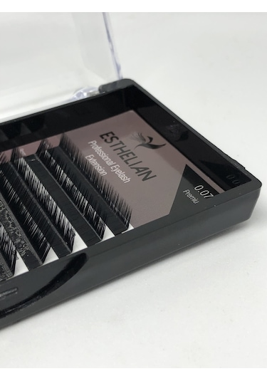 Esthelian İpek Kirpik L Kıvrım 0.07 MM Mix Boy