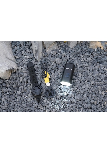Moon RIGEL PRO 1000 Lümen USB Bisiklet Ön Far Lambası Siyah