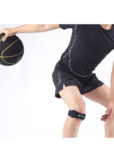 Padalink Mavi Spor Patella Koruması - Nylon+eva Materyal, Nemlendirici, Şok Emici, Tüm Bedenler İçin Koşu Ve Egzersizlerde Knee Strap Mavi