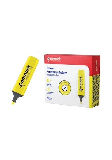 Penmark Pastel Fosforlu Kalem Limoni 10 Lu Paket Hs 505 11 Sarı