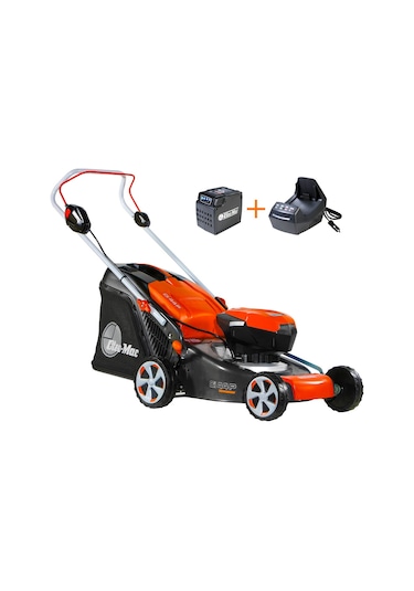 Oleo-Mac Gi 44 P 5.0 Ah Akülü Çim Biçme Makinesi + Şarj Cihazı