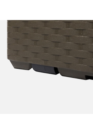 Bahçe Balkon Plastik Sandık 340 Litre Kahverengi