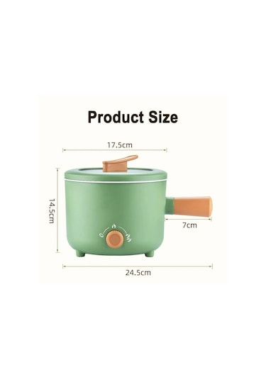 Çoklu Ocaklar Elektrikli Pot Ev Yapışmaz Tava Tencere Pirinç