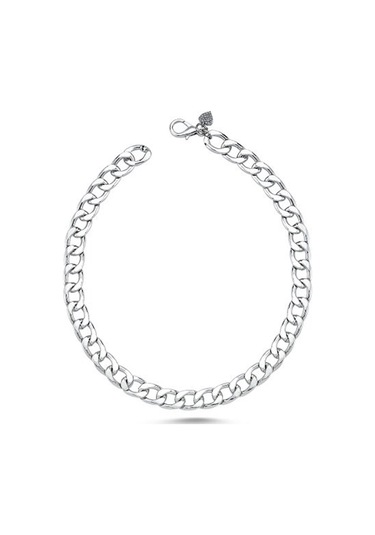 Dali's Kedi Ve Köpek İçin Silver Zincir Kolye Çok Renkli