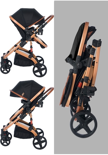 Bebegold Truva Bebek Arabası Pusetsiz