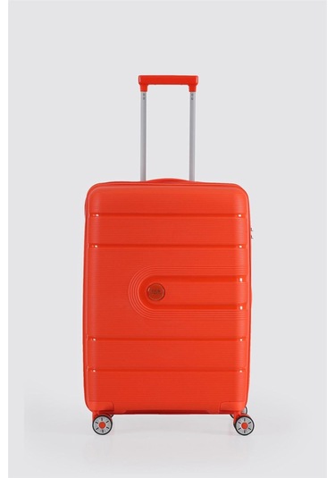 Ççs 5247 Polipropilen Orta Boy Valiz Mor