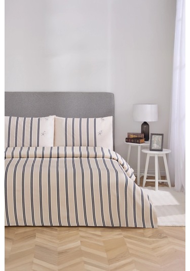 Floretta Littera Tek Kişilik Pike Takımı Bej